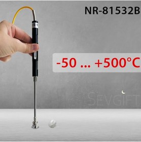 Resim Sevgift NR 81532B K Tipi Yüzey Sıcaklık Ölçer Prob -50°C +500°C 
