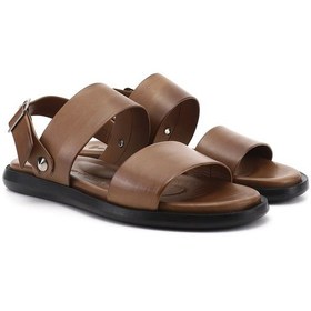 Resim Gönderi(R) Gönderi R Erkek Ceviz Tokalı Hakiki Deri Comfort Sandalet Dyma83242829 