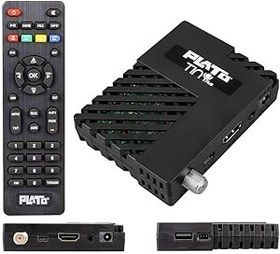 Resim PLATO TINY PLUS TEK USBLİ WIFI DESTEKLİ HD UYDU ALICISI (4172) 