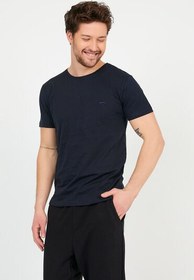 Resim SANDER KTN Erkek Tişört Lacivert 