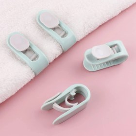 Resim Privo 10 Adet Mandallı Yorgan Sabitleme Klipsi | Nevresim ve Çarşaf Kaydırmaz Tutucu 