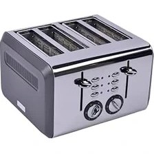 Resim Gem Titan 4 Dilim Ekmek Kızartma Makinesi – 1960 W, Paslanmaz Çelik Gövde | 