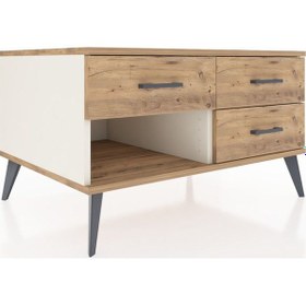 Resim Kronos Şifonyer 3 Çekmeceli 88x59x48 Aytaşı-çam Çam 