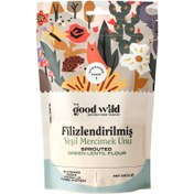 Resim THE GOOD WILD Filizlendirilmiş Yeşil Mercimek Unu 300g 