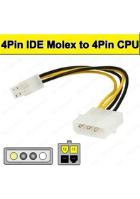 Resim 4 Pin MOLEX - ATX P4 CPU 4-Pin 12V PSU Güç Kaynağı Konektörü Adap 