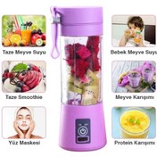 Resim VIA STORE Portable Bld Sd-s6 Taşınabilir Şarjlı Blender 380ml 