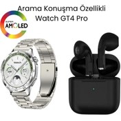 Resim sanalticaretiniz Watch GT 4 Pro Akıllı Saat ve Pro 5 Mini Bluetooth Kulaklık 