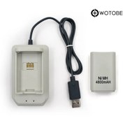 Resim WOTOBE Xbox 360 Oyun Kolu Joystick Powerbank Şarj Edilebilir Pil Ve Şarj Cihazı 