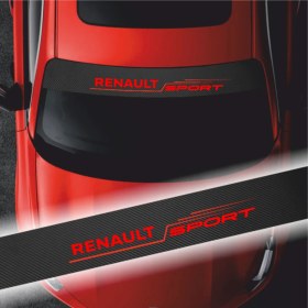 Resim Ne Verelim Size Renault İçin Uyumlu Aksesuar Oto Ön Cam Sticker 