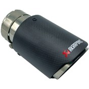 Resim Akrapovic Karbon Egzoz Ucu Rpl Kesik Uc 64x90mm 