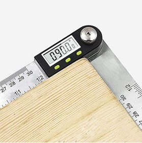 Resim Sevgift 5422-300 Dijital Açı Ölçer 30CM (360 Derece Dönebilir) 