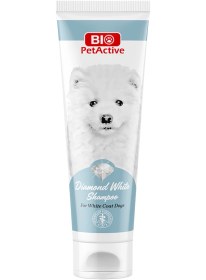 Resim Bio Petactive Diamond Beyaz Tüylü Köpek Şampuanı 250 Ml 