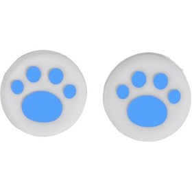 Resim Tip 1-sevimli Kedi Paw Desen Joystick Başparmak Kavrama Kapakları Nintendo Switch Lite Anahtarı İçin Uygun Silikon Anti 