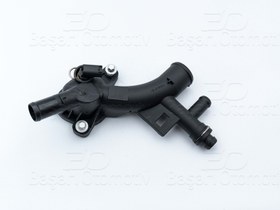 Resim Opel Astra J Insignia Corsa D 2009 ve Sonrası Uyumlu Termostat Gövdesi (Müşürlü Plastik) 