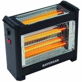 Resim nefertiya Bayersan 3001 Şömine Isıtıcı Soba 1800w (K0) 