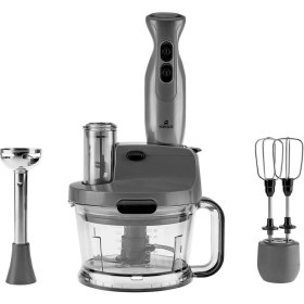 Resim Güçlü 2000W Çok Fonksiyonlu Mutfak Robotu, Gri Renk 