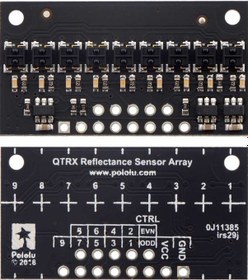 Resim Qtrx-Hd-09Rc 9'Lu Çizgi Algılama Sensörü (Sık Sensör Dizilimli) 