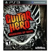 Resim Guitar Hero Warrıors Of Rock Ps3 Orijinal Playstation 3 Oyun 