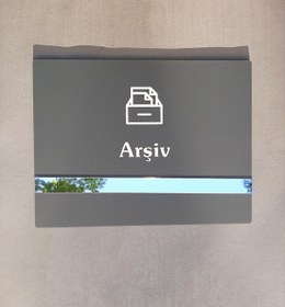 Resim Soft Seri Arşiv Kapı Isimliği 