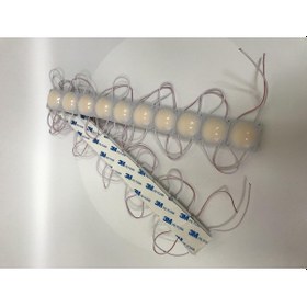 Resim 12 Volt 2.4 Watt Lensli Modül Beyaz (10 Adet) 