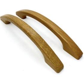 Resim Anda Muhtelif Ithal Ahşap Kulp Meşe-Kayın 128 mm 