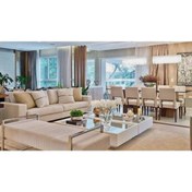 Resim Gençtürk Luxury Beyaz Lake Orta Sehpa 110x110 Yükseklik 26cm 4 Parça Ölçü Ve Renk Değişikliği Mevcuttur. 