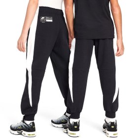 Resim Nike Air Fleece Çocuk Siyah Günlük Stil Eşofman Altı HF8811-010 