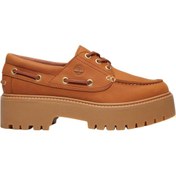Resim B0a2gvfem71-r Timberland Stone Street Boat Shoe Kadın Spor Ayakkabı Turuncu B0a2gvfem71-r Turuncu 