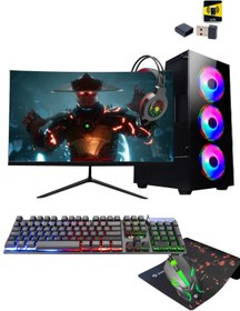 Resim RAMTECH Trend X80 İ5 9400F 32GB RAM 960GB SSD RX580 8GB 24 Inç Monitör Oyuncu Masaüstü Bilgisayar 