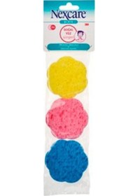 Resim Nexcare Body Doğal Yüz Temizleme Süngeri Çok Renkli 