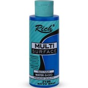 Resim Rich Akrilik Boya Multi Surface 120 CC Koyu Mavi 120-2198 