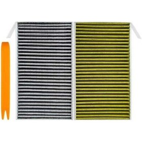 Resim Pazly Tesla Model 3 İçin 2'li Paket Aktif Karbon Filtre Değişim Seti K16499 