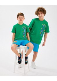 Resim Skechers B Lw Fleece Short Büyük Erkek Çocuk Mavi Şort Sk2510046-315 Mavi 