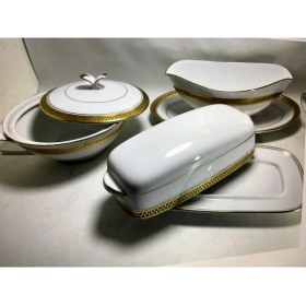 Resim Japon Noritake Goldridge Porselen Kahvaltılık Seti 