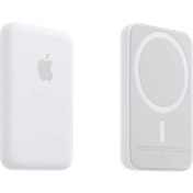 Resim İphone Uyumlu Kablosuz Powerbank Magsafe Battery Pack 10.000 Mah BEYAZ 