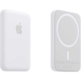 Resim İphone Uyumlu Kablosuz Powerbank Magsafe Battery Pack 10.000 Mah BEYAZ 