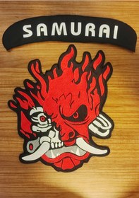 Resim Özden Nakış Samuray büyük boy sırt patch 