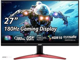 Resim ACER NİTRO 27" 180HZ 0.5MS GAMİNG MONİTÖR SIFIR KAPALI KUTU 