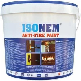 Resim Isonem Antifire Paint Yangın Geciktiren Boya 18 Kg Beyaz 