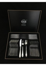 Resim Ggs Solingen Monıka Parlak 96 Parça Çatal Kaşık Bıçak Takımı 