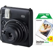 Resim Fujifilm Instax Mini 99 Siyah Fotoğraf Makinesi ve 20'li Film 