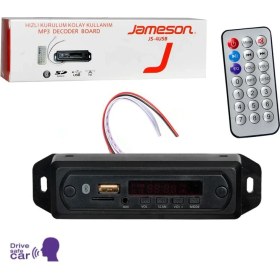 Resim JAMESON Oto Teyp Çevirici Bord Usb/tf/fm/aux Bluetooth Konuşmalı 12V Jameson Js-4usb 