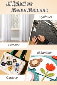 Resim Genel Markalar Paça Telası - Çift Taraflı Yapışkan Tela 100 Mt - Eni 2cm Ütüyle Yapışan A++ Kalite 