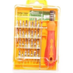 Resim 32 Parça Cep Telefonu Pc Tablet Mini Tornavida Seti Tamir Takımı 