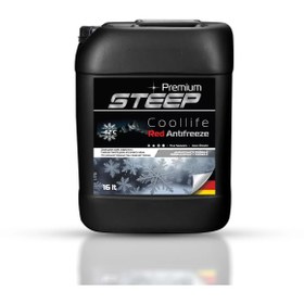 Resim STEEP Coollife Antifriz -42 Derece Kırmızı 16 Lt 