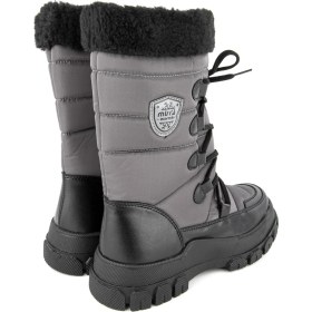 Resim Muya Gravity Anatomik Taban Içi Peluş Kürklü Fermuarlı Kadın Kar Botu 