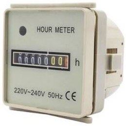 Resim HM-1 220V Çalışma Süresi Sayacı - Hour Meter 