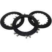 Resim Monero Mondial Cub 100 110 Debriyaj Balata 3 Lü Set 