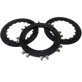 Resim Monero Mondial Cub 100 110 Debriyaj Balata 3 Lü Set 