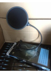 Resim F Zone 8 Inc Stüdyo Pop Filte Mikrofon Ses Süzgeci 